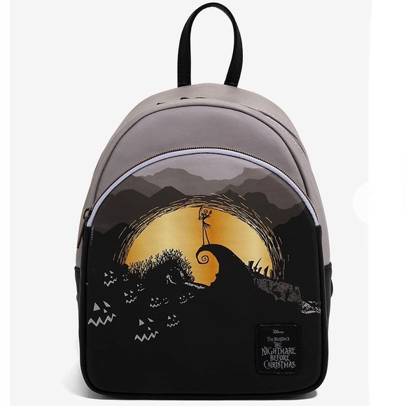 LOUNGEFLY DISNEY NIGHTMARE BEFORE CHRISTMAS Golden Moon Spiral
